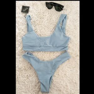 ZAFUL Bikini Set - Light Blue M